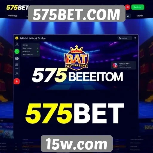 Interface do usuário é destaque na 575BET.COM